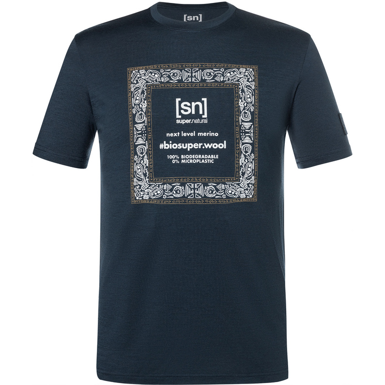 Super.Natural Herren Bandana Bio J T-Shirt