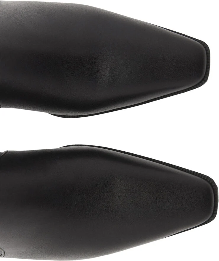 MANGO ANKLE BOOTS. -- PALA Black
