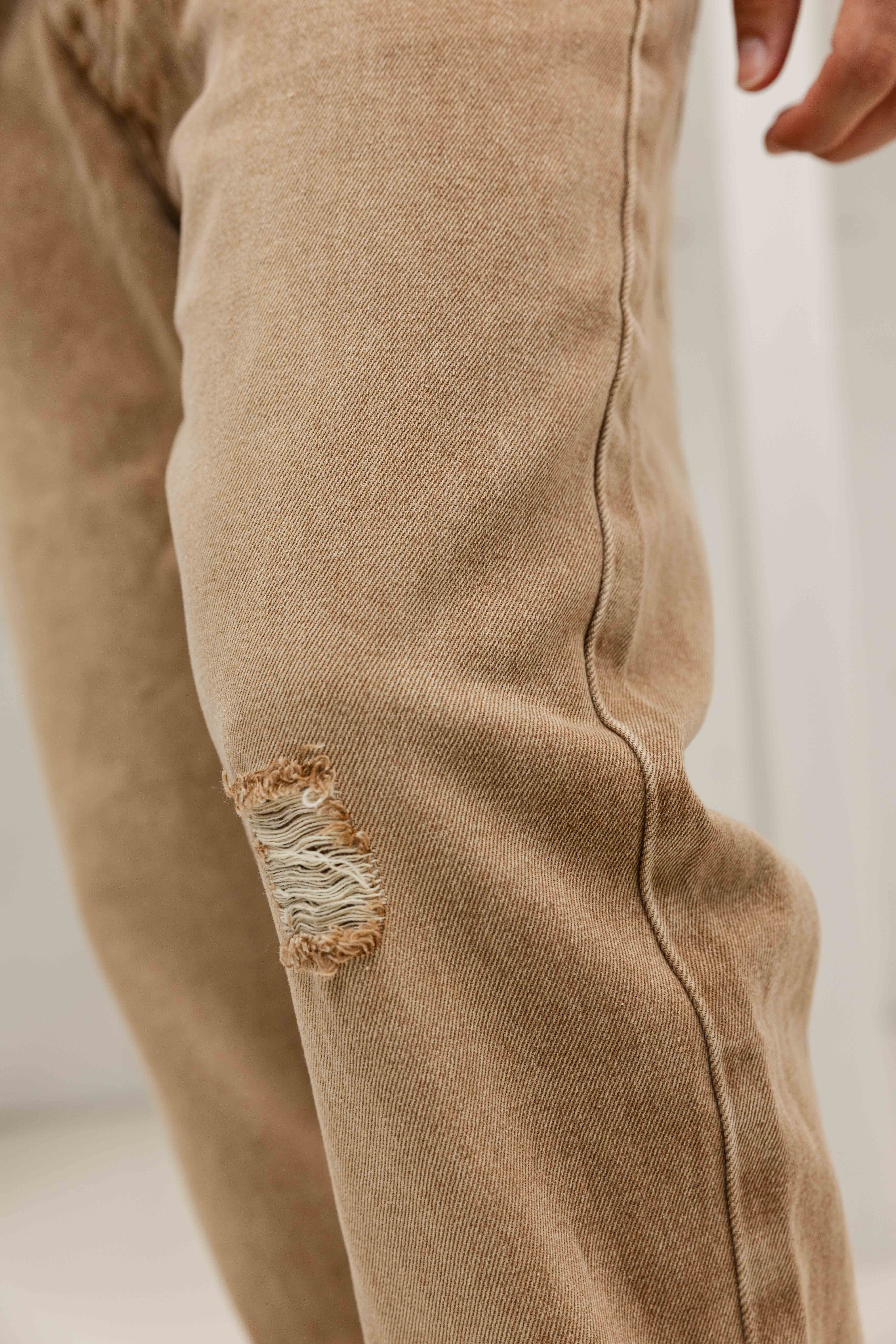 Project x Paris Large D'ensemble Jeans Heren Lichtbruin