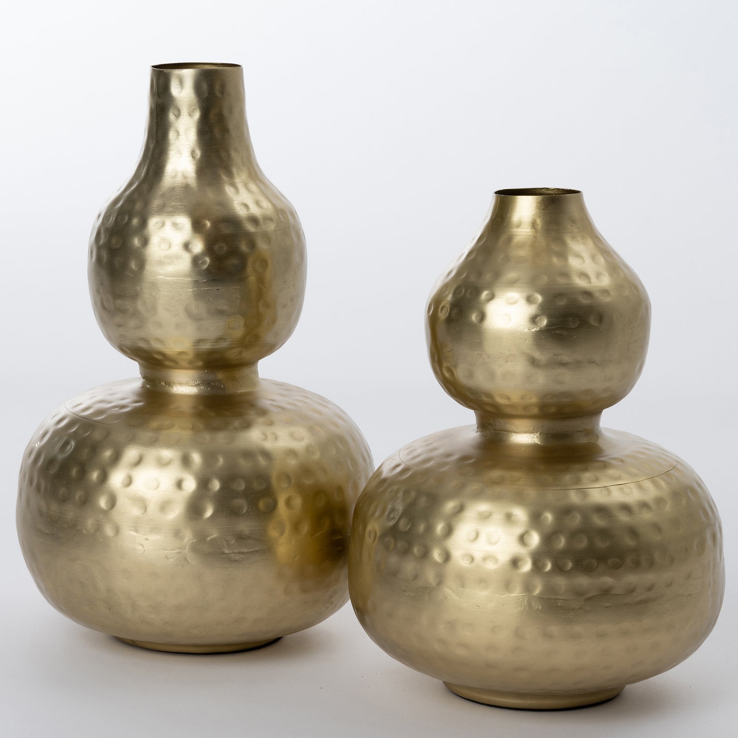 Intratuin vaas Rafa goud D 15 H 20,5 cm