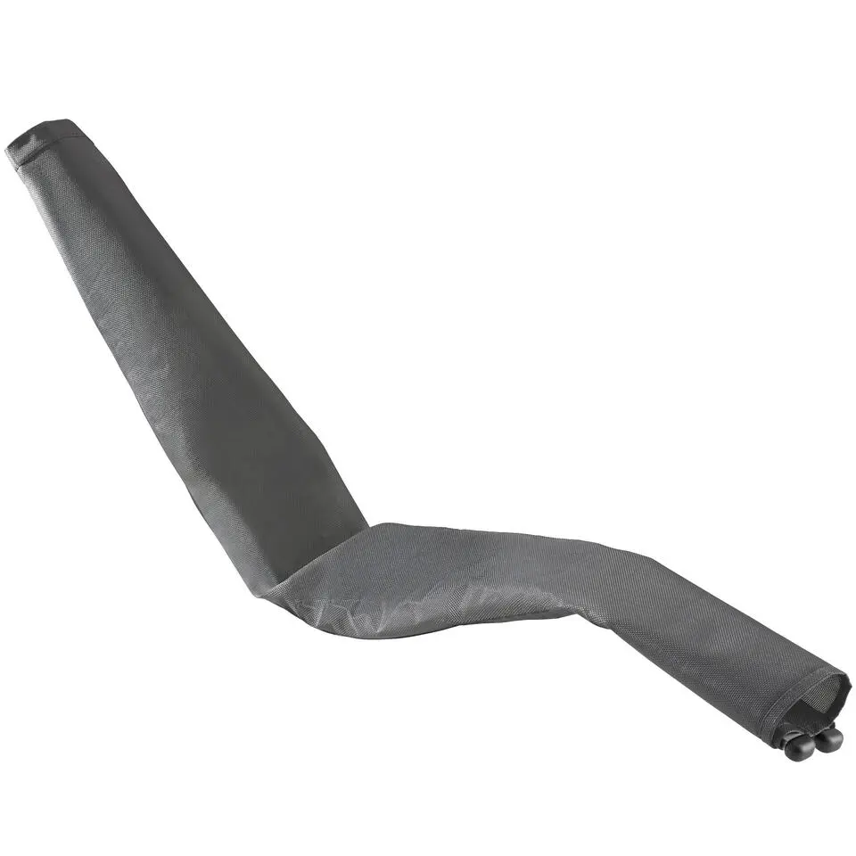 tectake Ligbed Paulina ergonomisch, opvouwbaar, 150 kg, Grijs
