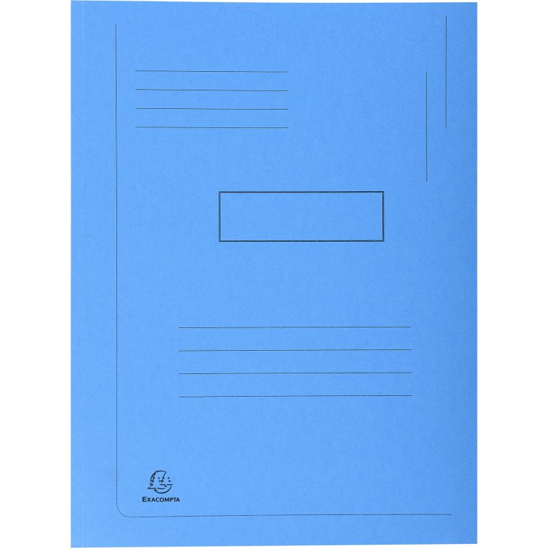 Chemise imprimée 2 rabats 290 g Forever Exacompta - 24 x 32 cm paquet de 50