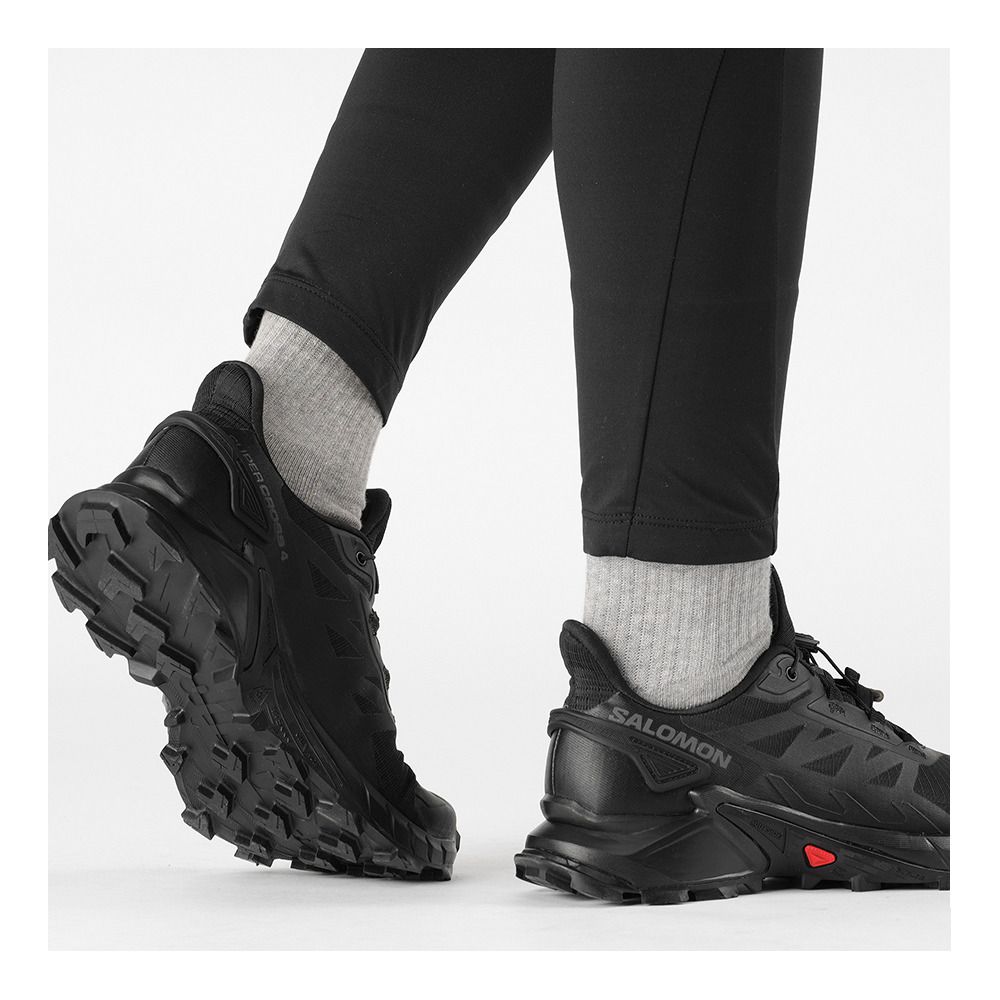 Salomon SUPERCROSS 4 - Chaussures trail Femme black