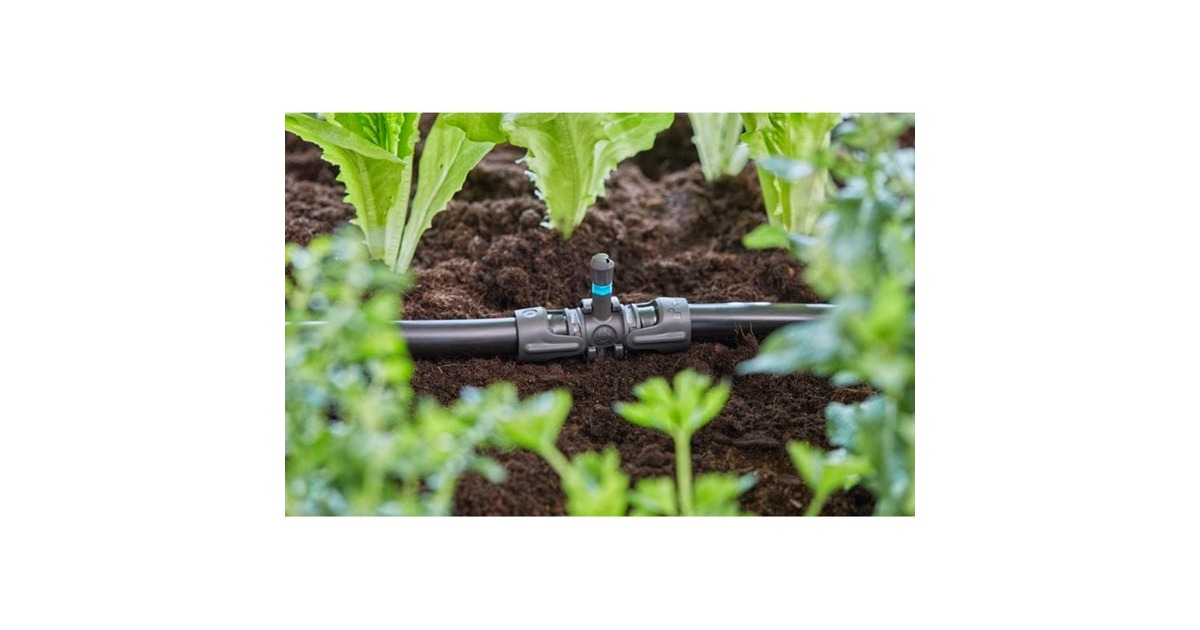 GARDENAMicro-Drip-System T-stuk voor Sproeiers verbinding  (Donkergrijs)