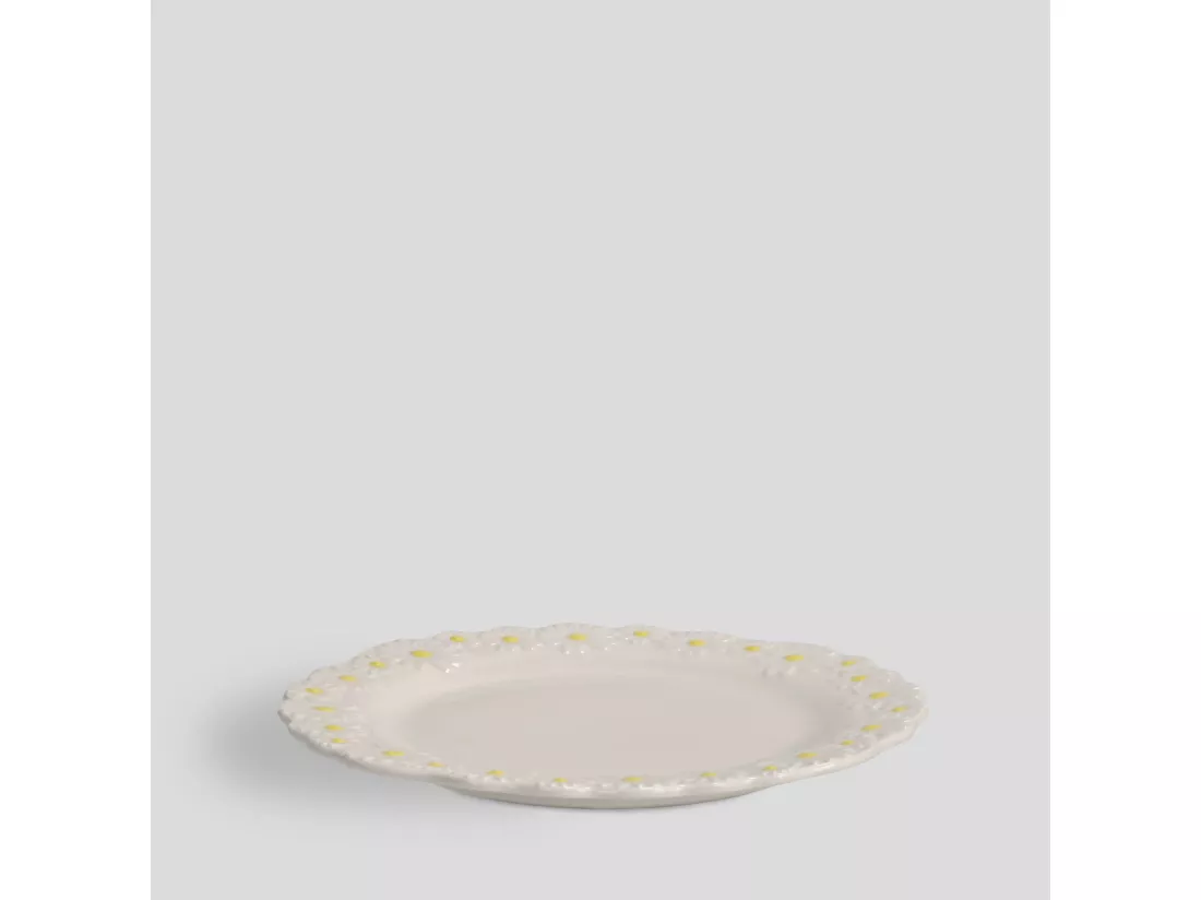 Plat de Service Porcelaine Fine 