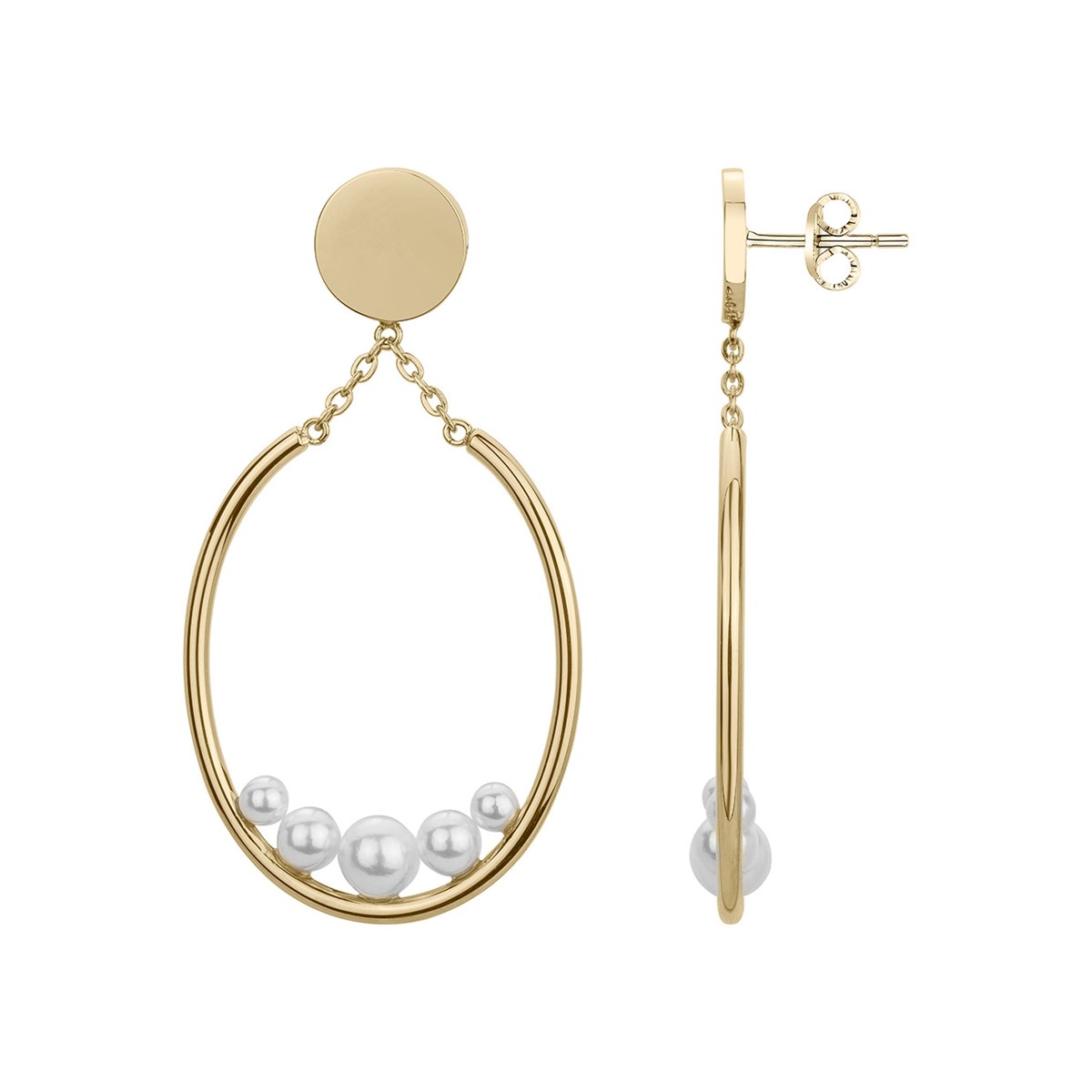 Boucles d'oreilles en PVD