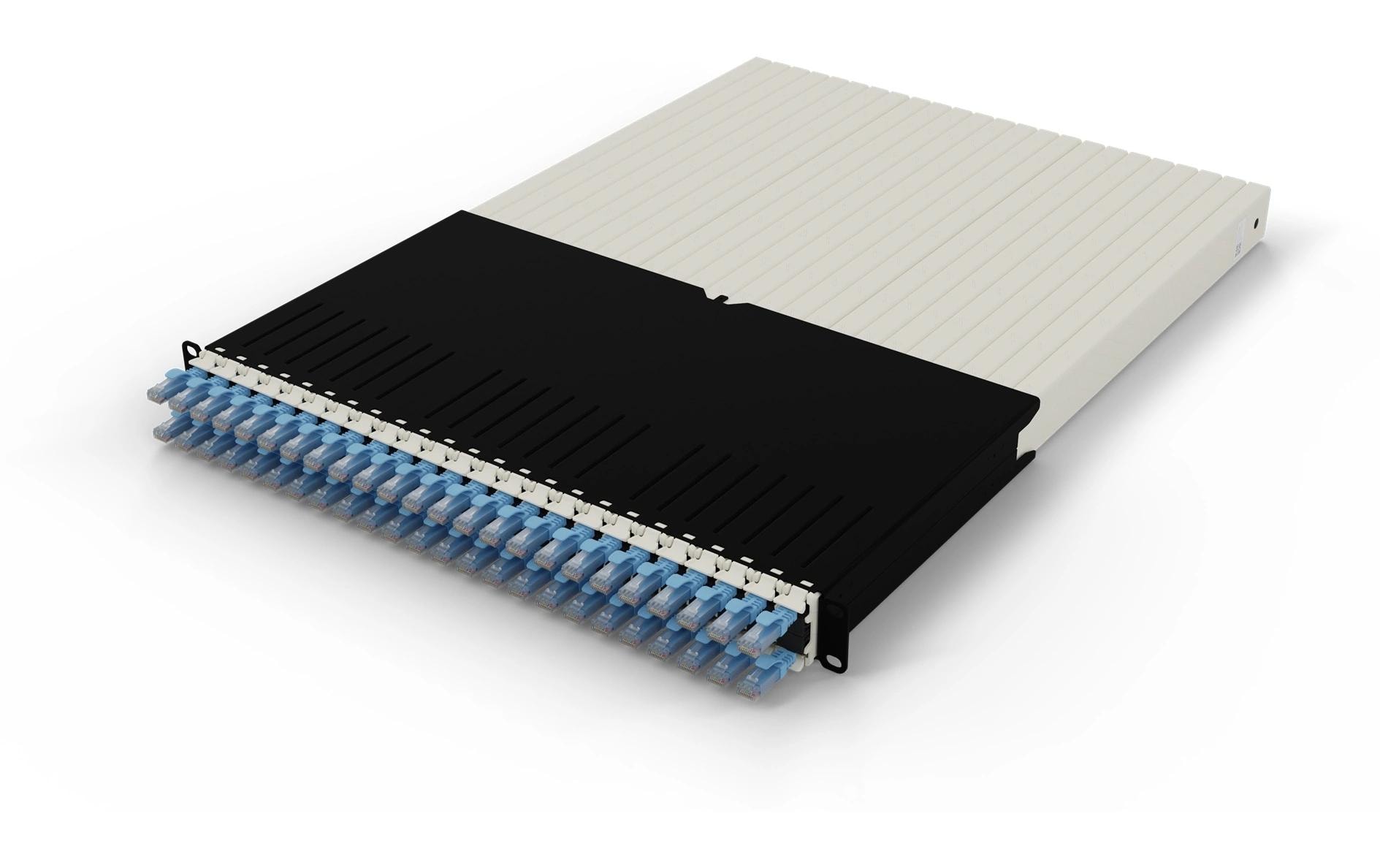 patchbox.one / 30RU / Cat 6A, UTP, 1.8 m, Blau<br>All-in-One Lösung für Ordnung im Netzwerkschrank