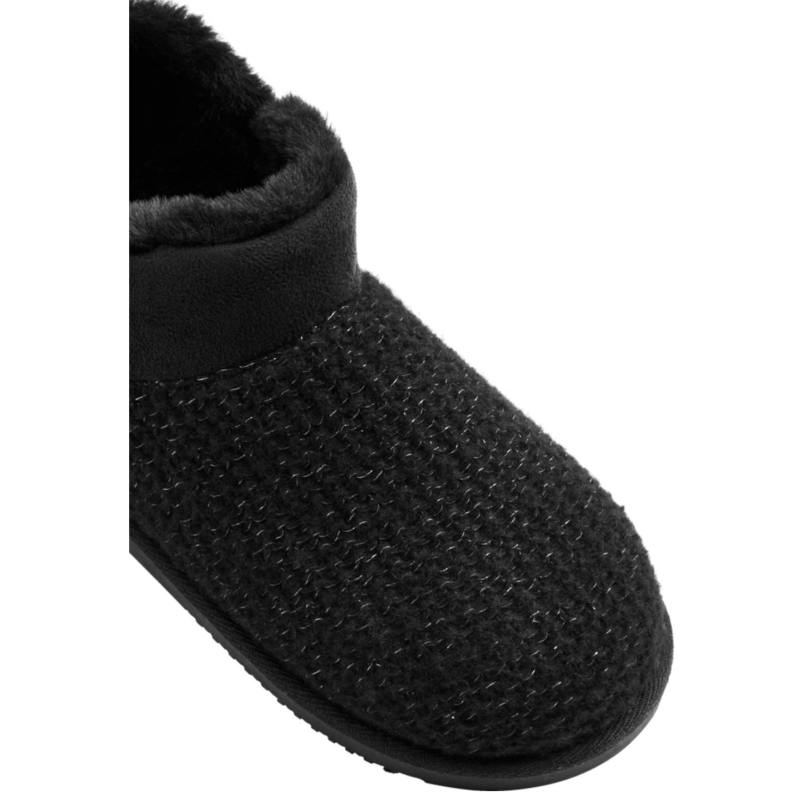 ESPRIT pantoffels zwart