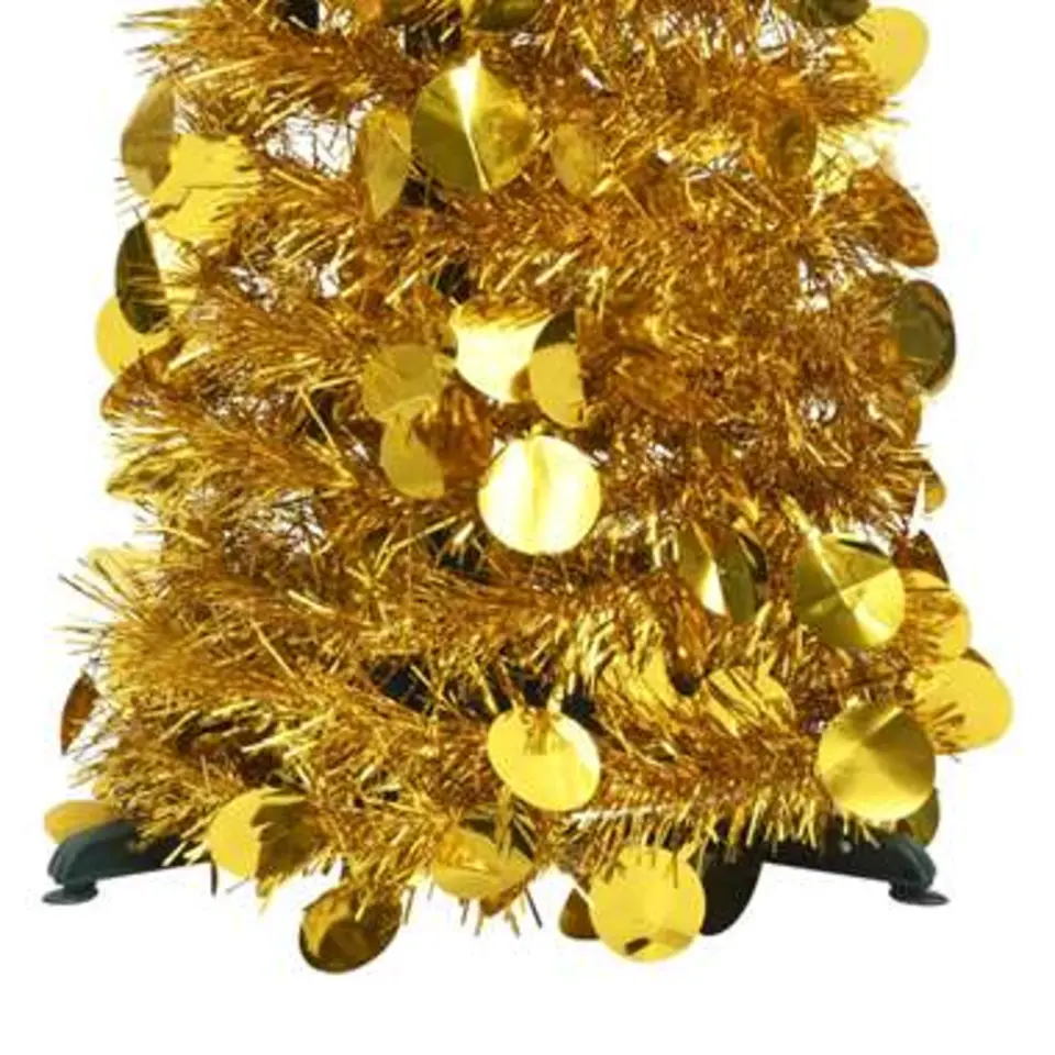 vidaXL - Pop-up Kerstboom - Goud - 150 x 33 cm