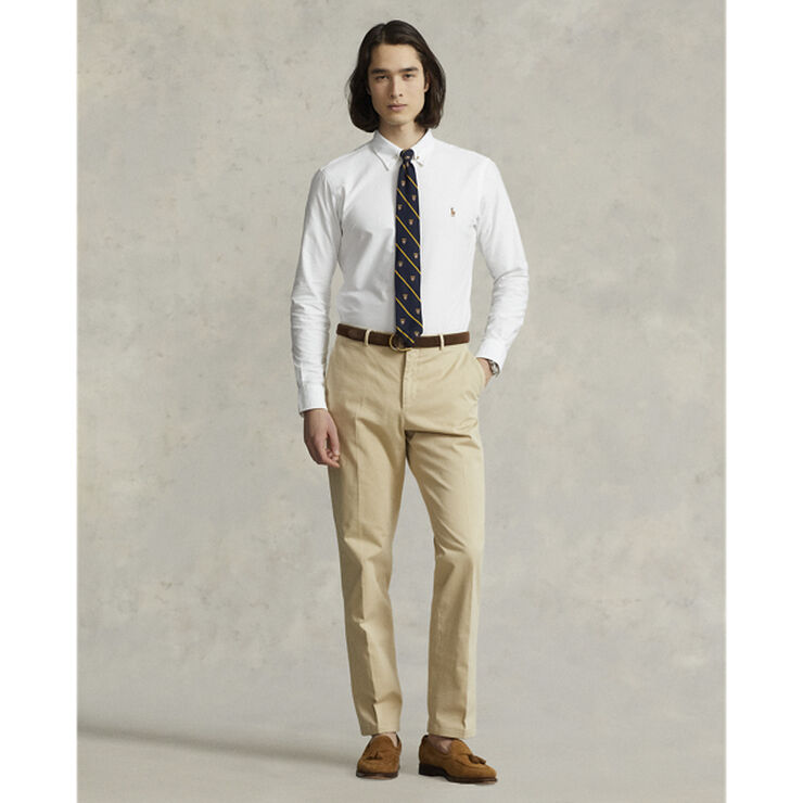 Polo Ralph Lauren Custom Fit Oxford Shirt Hvid