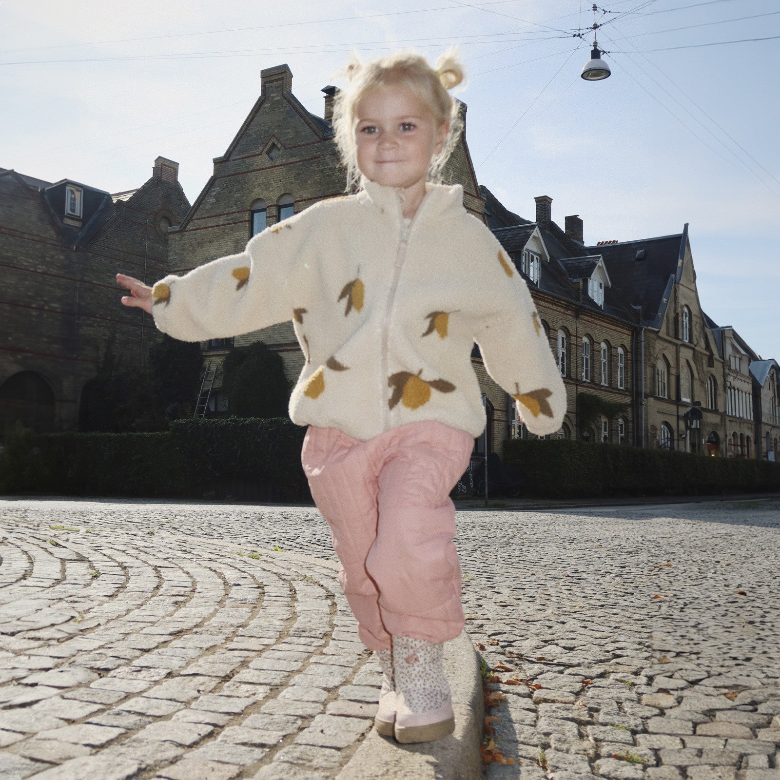 Jacke Jody Teddy Mon Grand Citron
