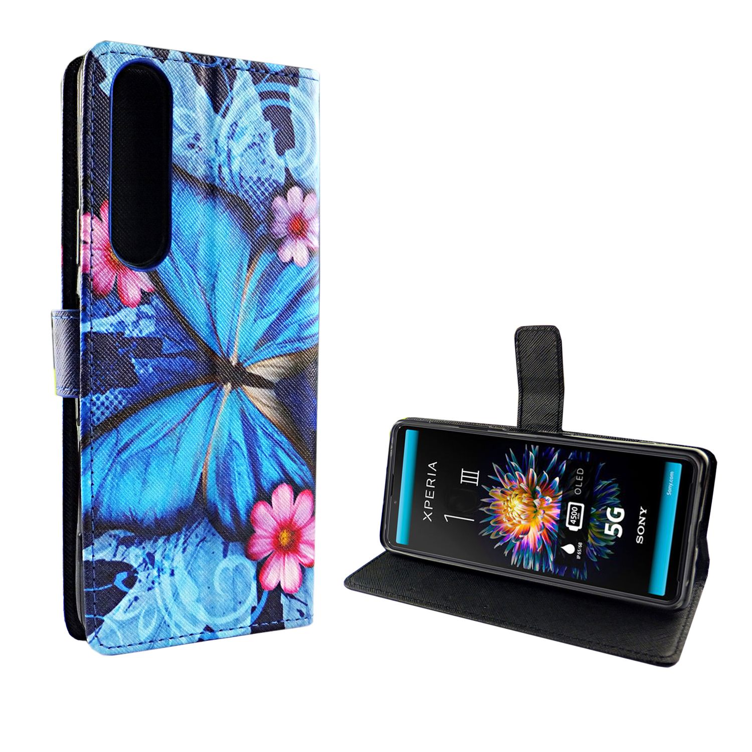 Handyhülle für Sony Xperia 1 III Case Cover Schutztasche Schutzhülle Bookstyle