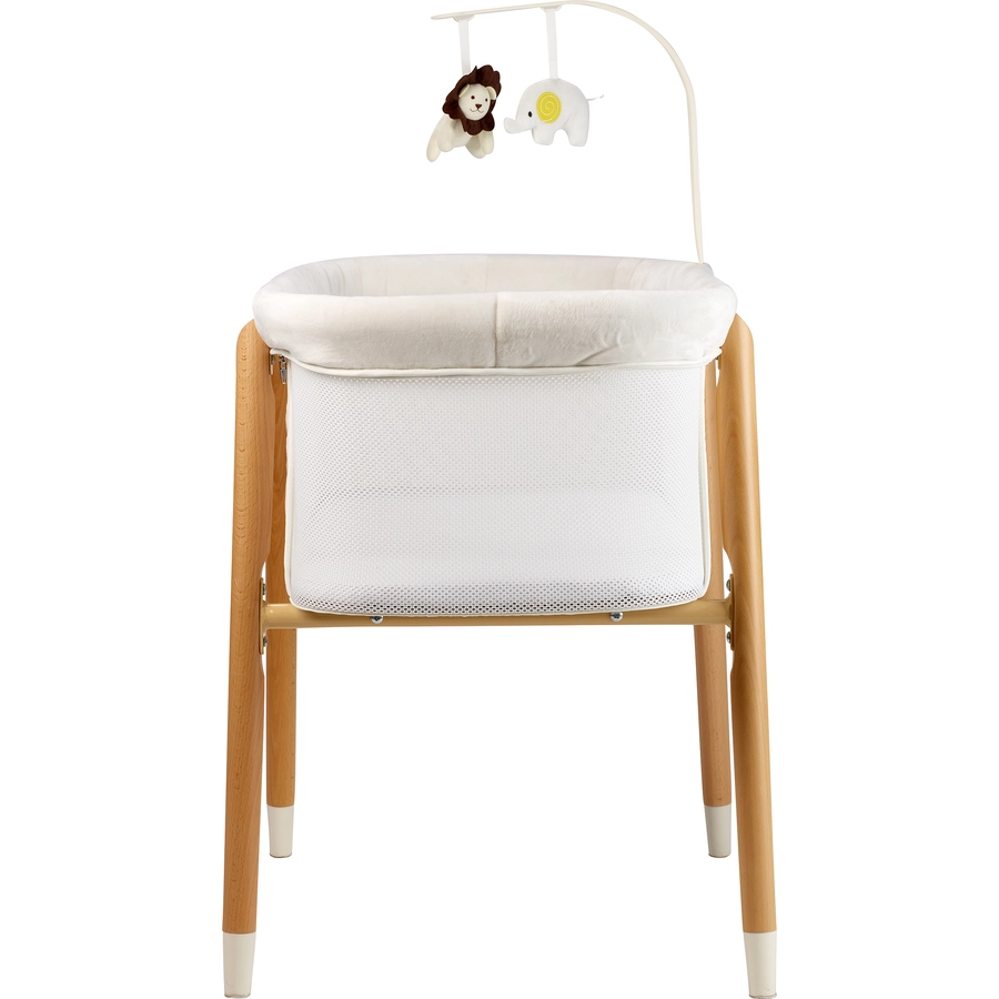babyGO Beistellbett Sleepgood weiß mesh