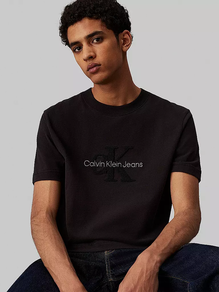 CALVIN KLEIN JEANS T-Shirt schwarz