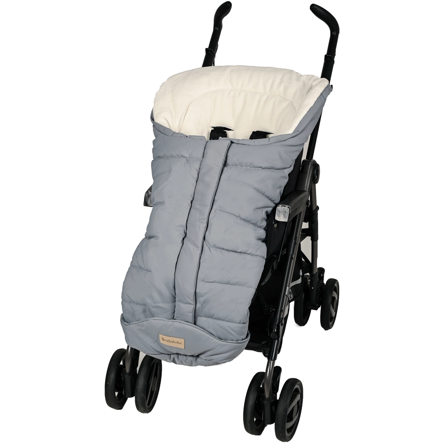 Altabebe Winterfußsack KlimaGuard für Kinderwagen und Buggy Hellgrau Whitewash