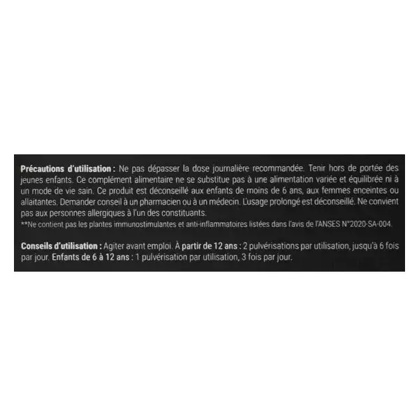 Aragan - Synactifs - OROActifs® - Alívio de dor de garganta - Mel, Própolis - 15ml