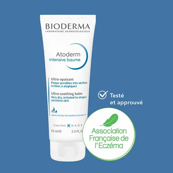 Bioderma Atoderm Bálsamo Intensivo Ultra-Suavizante para Pele com Eczema Atópico 75ml