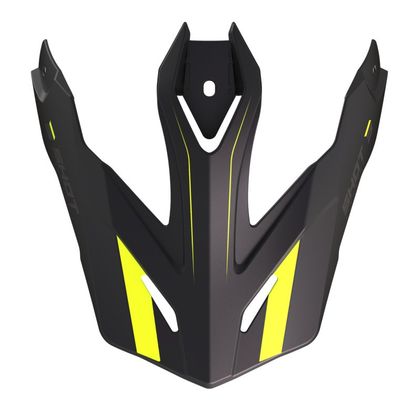 Visière Shot TREK RALLY BLACK NEON YELLOW MATT - Noir / Jaune
