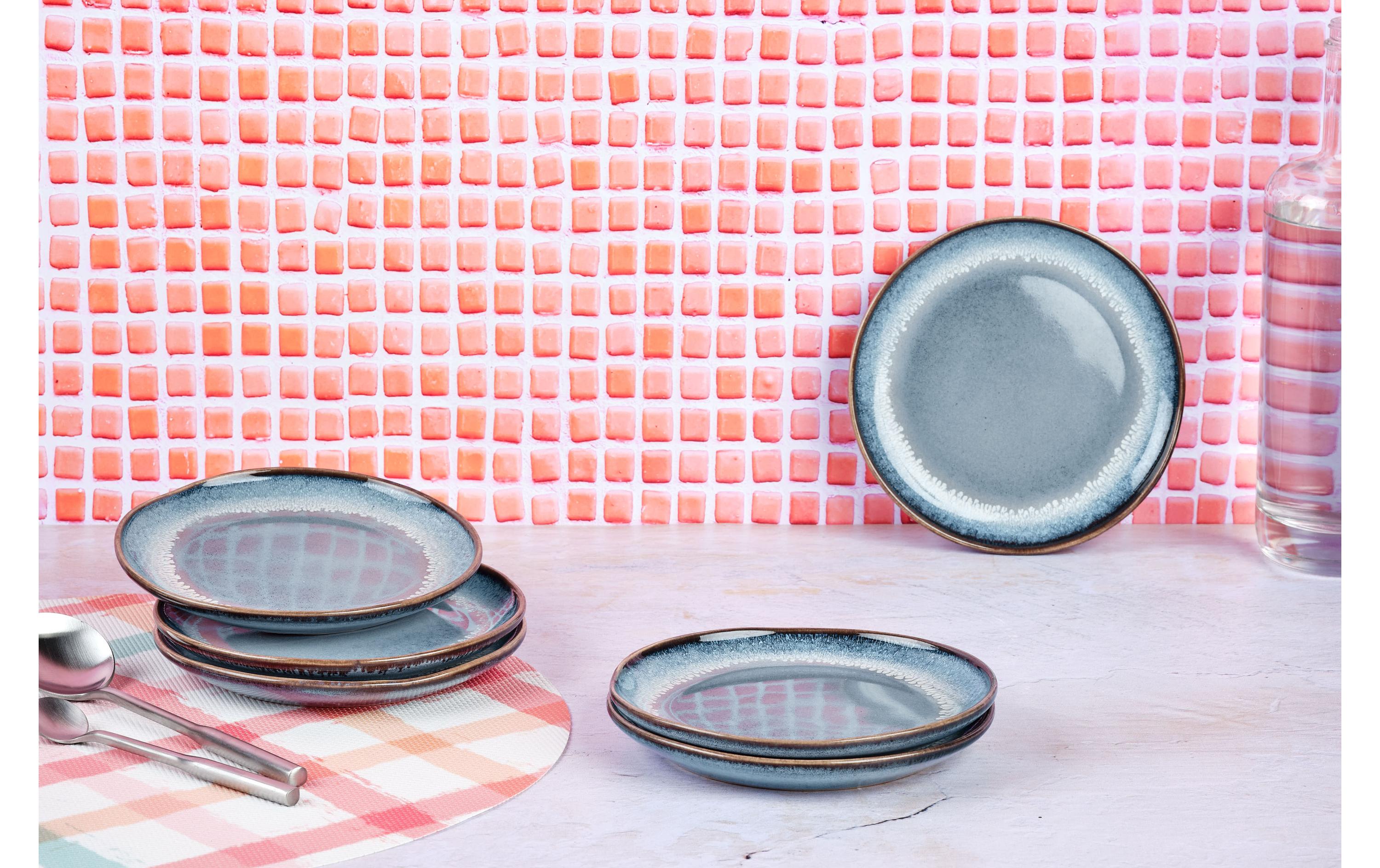 Teller-Set Genesis Ø 16.5 cm, 6 Stück, MeerVorspeisen- und Dessertteller