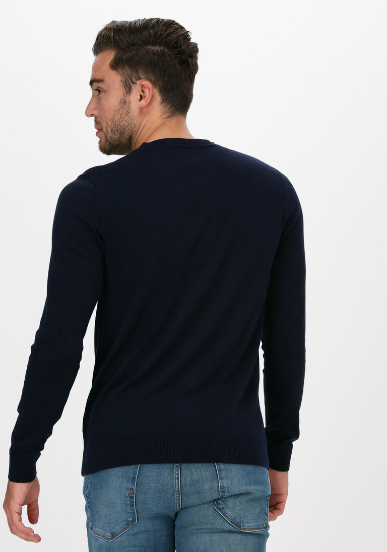 SELECTED HOMME donkerblauwe selected homme trui slhberg crew neck b