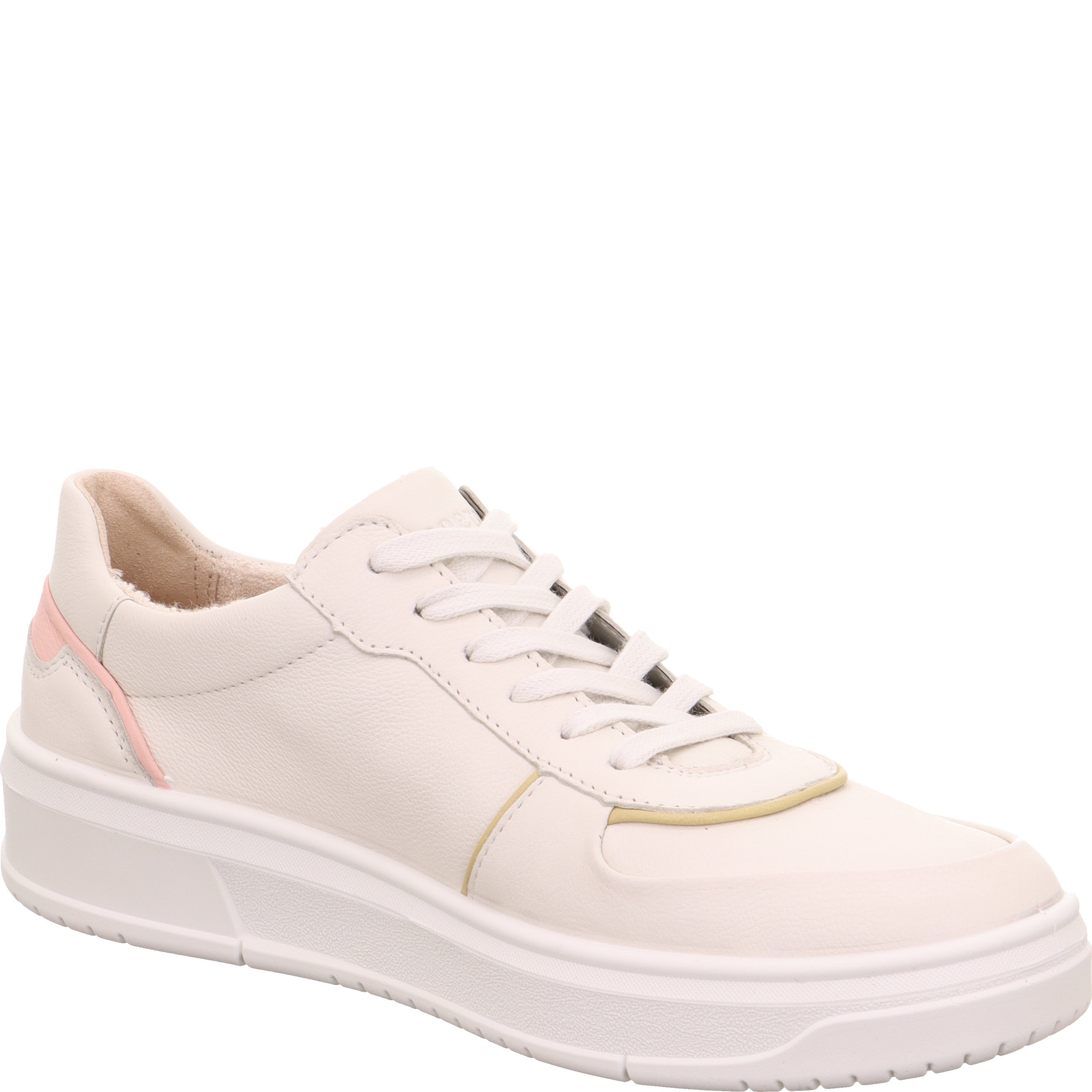 legero REJOISE Damen  Sneaker low mit Schnürung - Farbe: Offwhite - Größe: 5.5