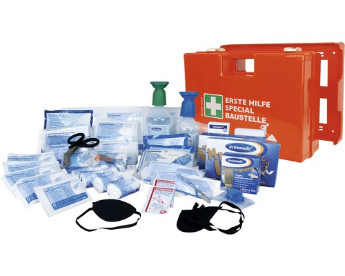 EHBO-doos speciaal voor bouwplaatsen DIN 13 157 incl. speciale vulling
