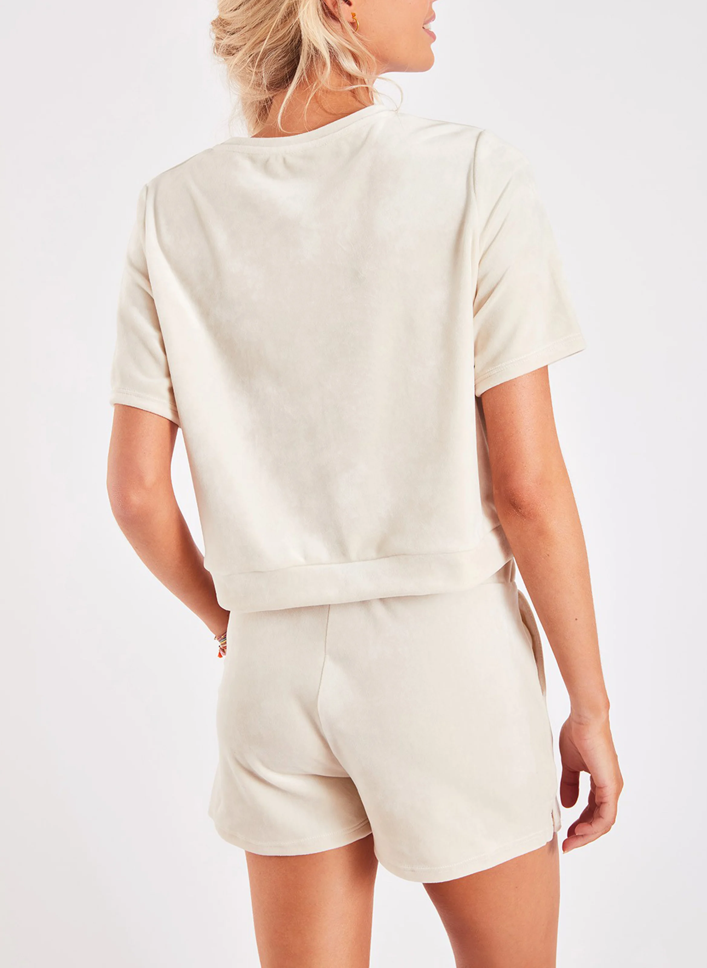 SCOTTY SEALAKE - Short en velours | Beige