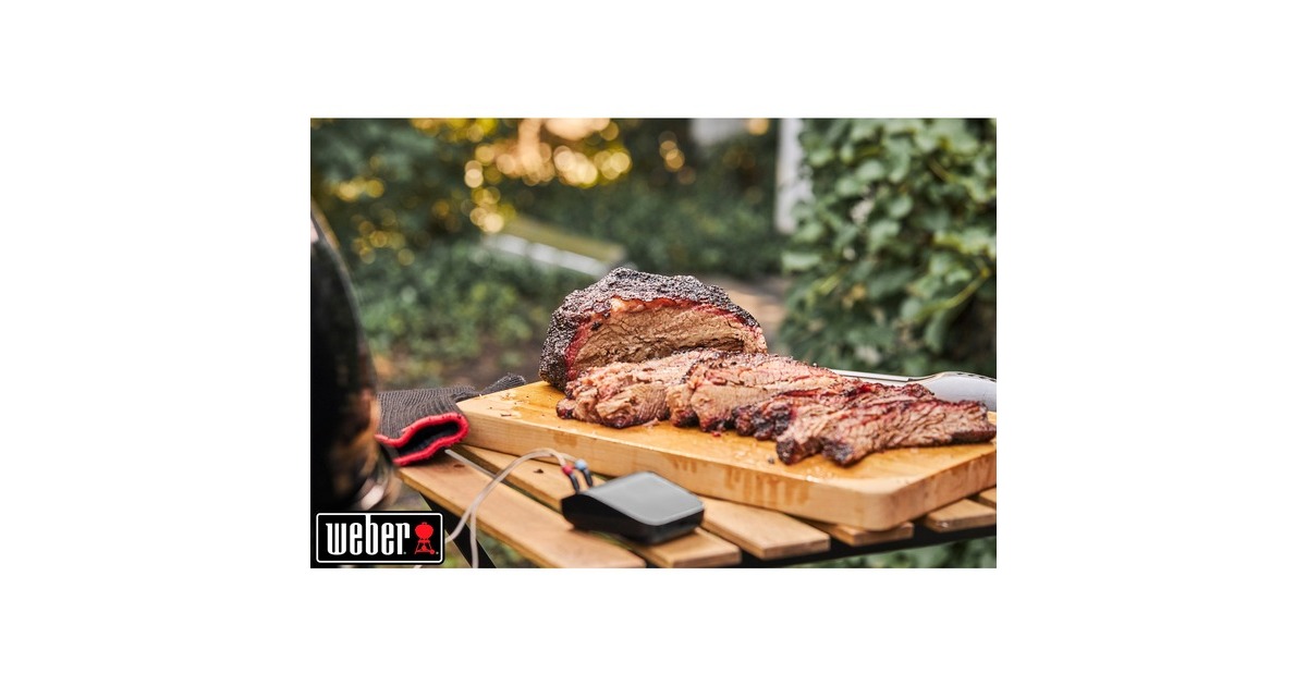 WeberConnect Smart Grilling Hub thermometer  (Zwart, WLAN en Bluetooth)