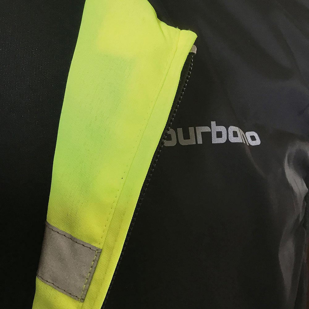 Tucano Urbano - Gilet haute visibilité Nano Flex Jaune fluo / Noir