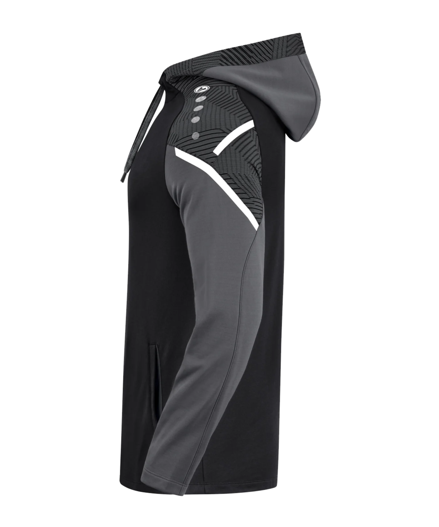 JAKO Performance Hoody Schwarz Grau F804