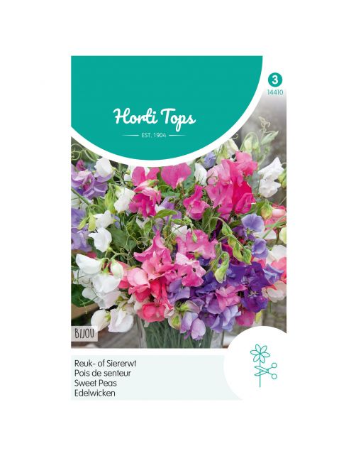 Hortitops Lathyrus - Reuk- Of Siererwt Bijou Gemengd - Bloemenzaden - 5 g