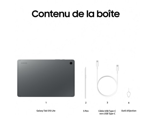 SAMSUNG - Tablette tactile SM-X400NZAREUB