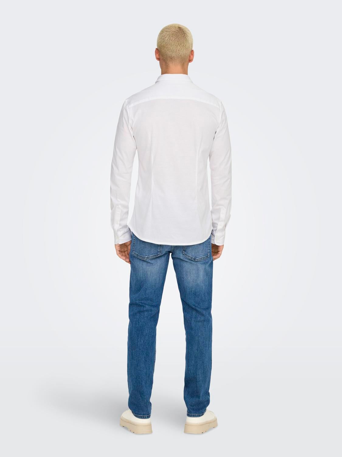 ONSROBIN Hemd Bright White