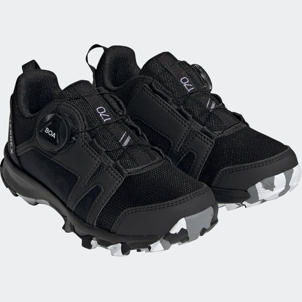 Chaussure trail ADIDAS TERREX AGRAVIC BOA K CORE BLACK/FTWR WHITE/GREY THREE