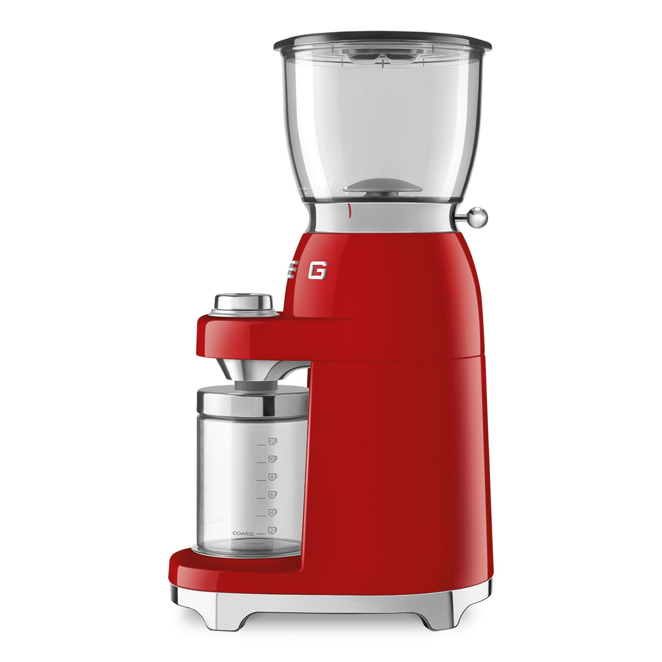 SMEG Kaffeemühle rot 50's Style elektrisch