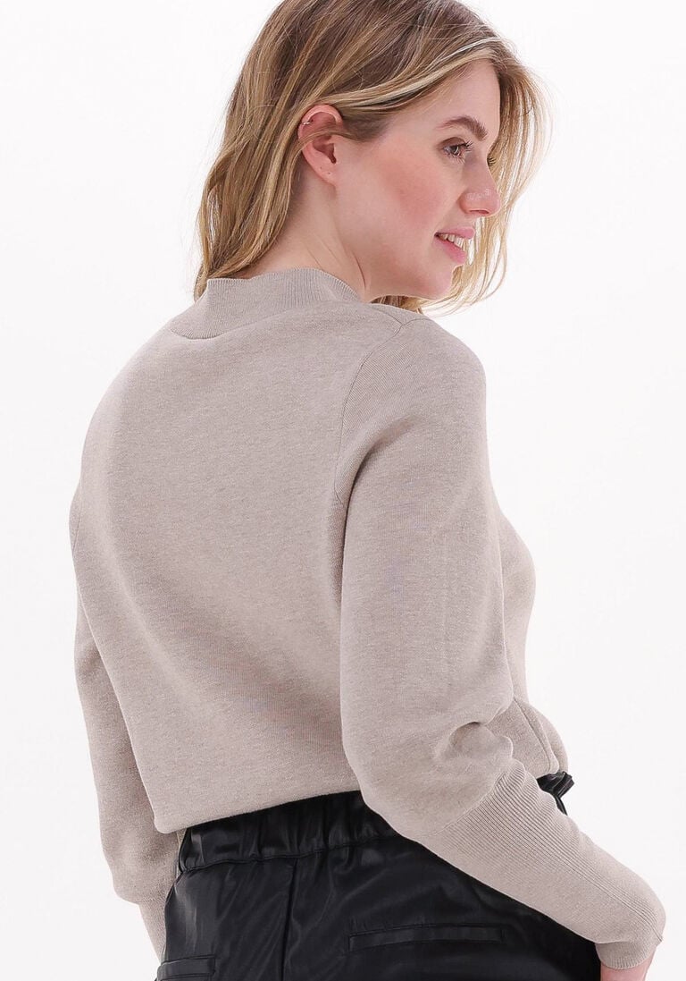 KNIT-TED zand knit-ted trui hilly pullover
