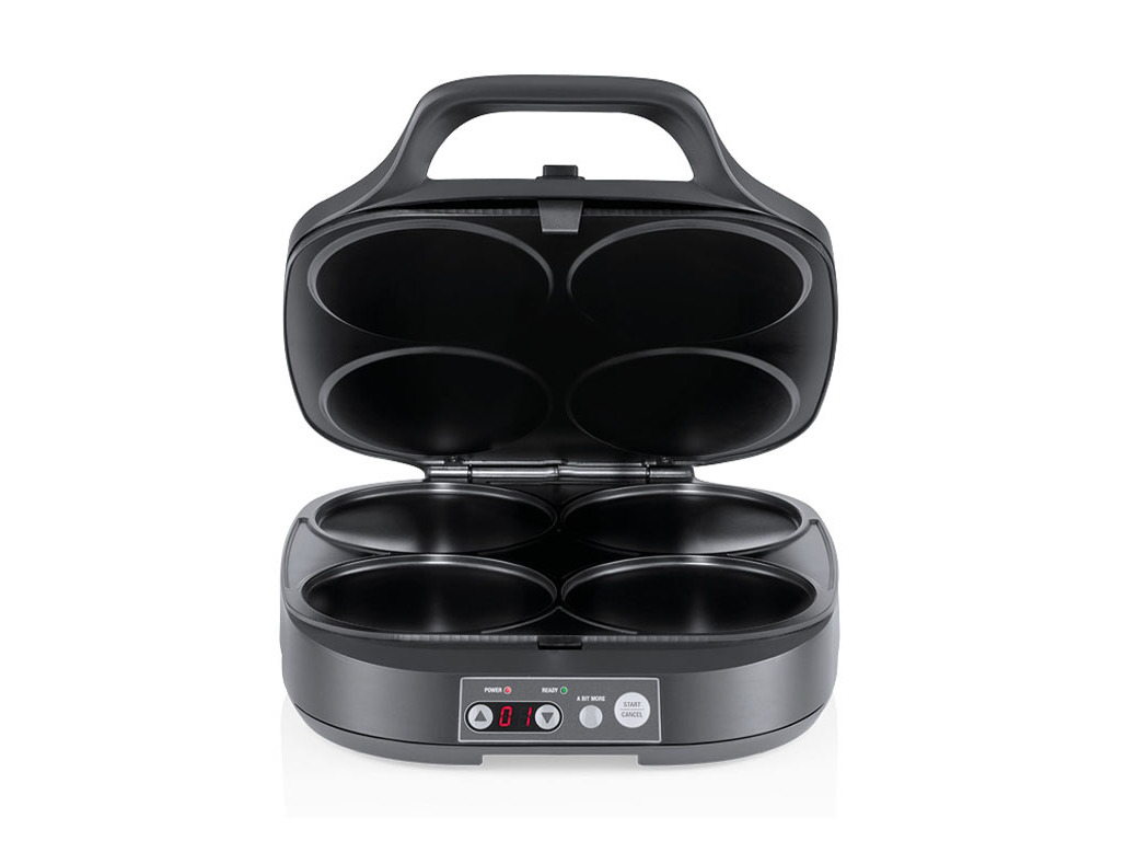 MÁQUINA PANQUECAS E SNACKS FLAMA 4906FL 4 CAVIDADES