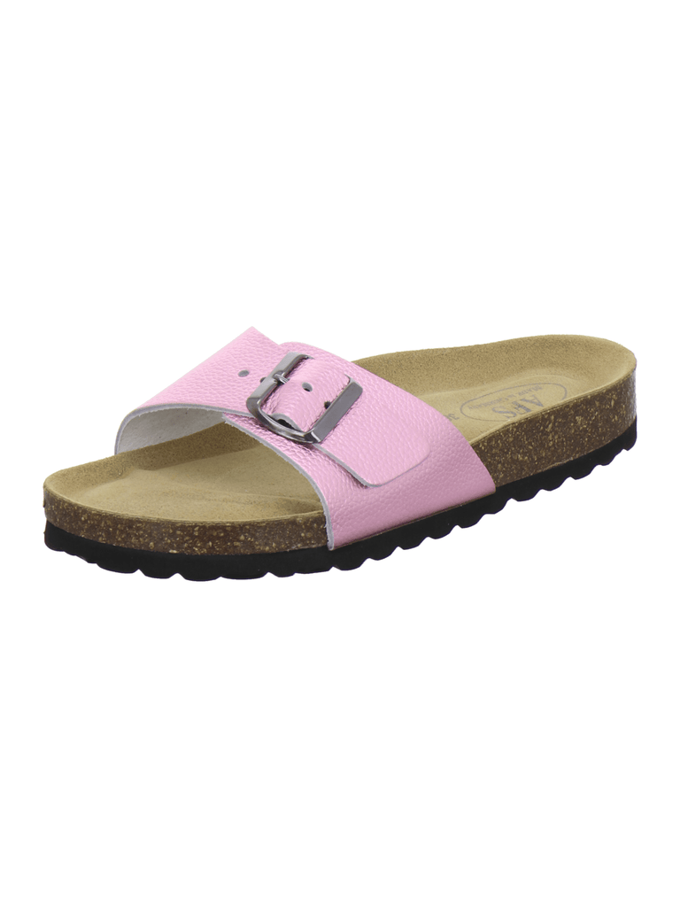 modische Pantoletten Damen rose Lack