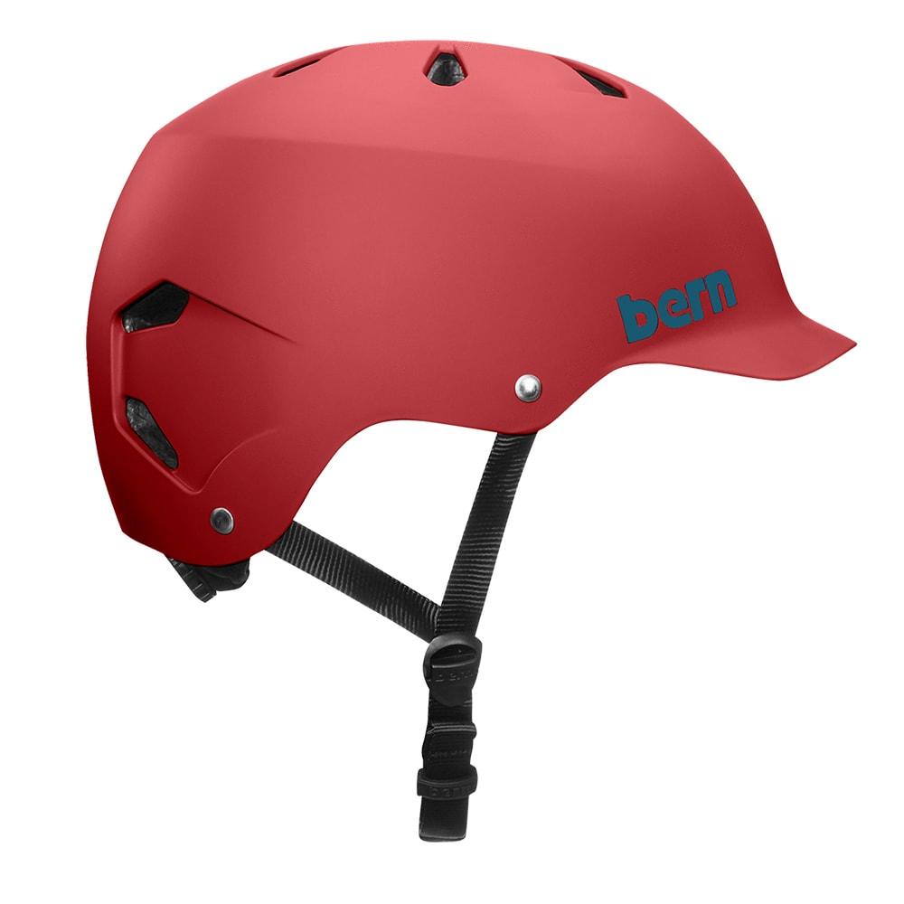 Casque Bern Watts EPS Matte Red - Rouge Mat