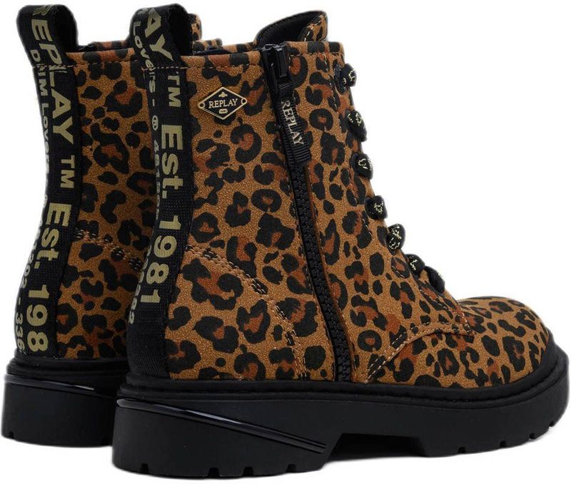 REPLAY - Joplin 16D - Veterboots - Cognac/Zwart