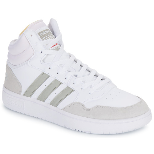 Adidas Sportswear - HOOPS 3.0 MID - Blanc / Beige