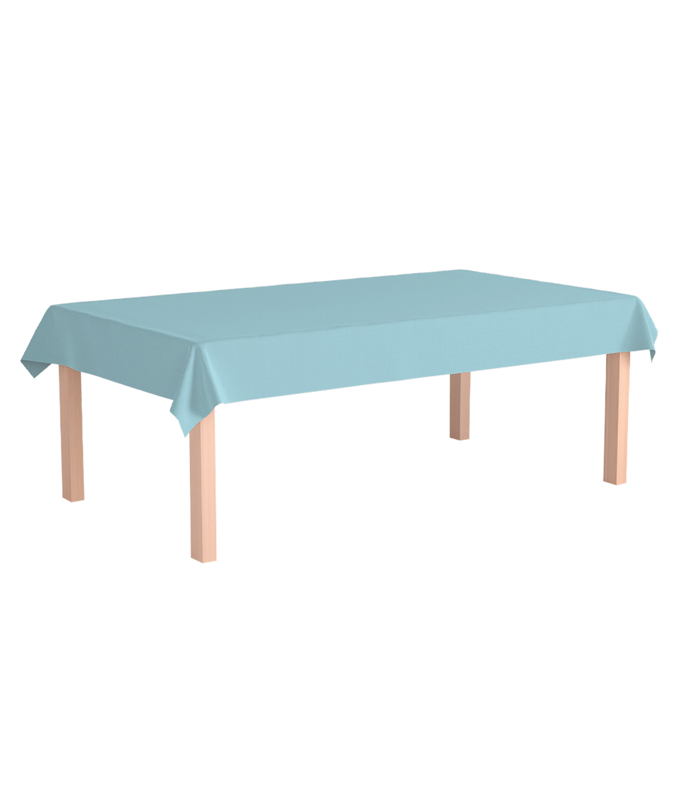 Blauwe Tafelkleed Pastel 2,74m