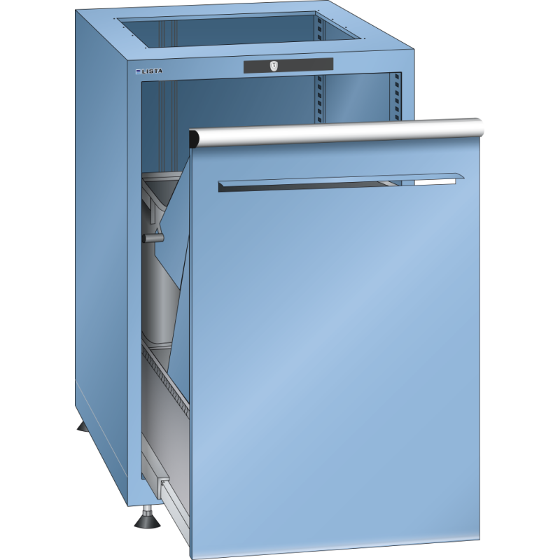 Armoire de distribution de papier Lista - H 89,5 x L 56,4 x P 72,5 cm