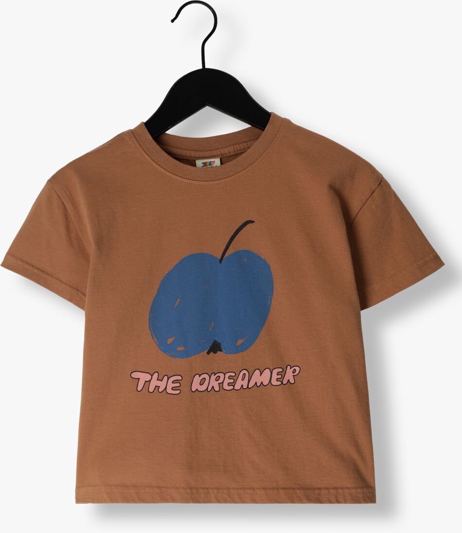 Jelly Mallow bruine jelly mallow t-shirt blue apple t-shirt