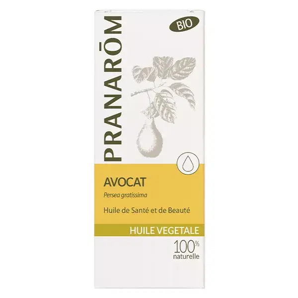 Óleo Vegetal de Abacate Orgânico Pranarom 50ml