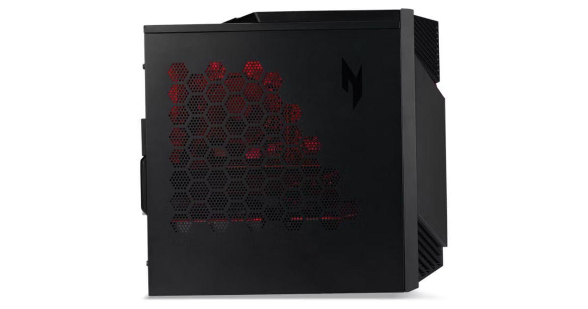AcerNitro 50 (DG.E3WEH.002) gaming pc  (Zwart | Core i5-14400F | RTX 5060 | 16 GB | 1 TB SSD)