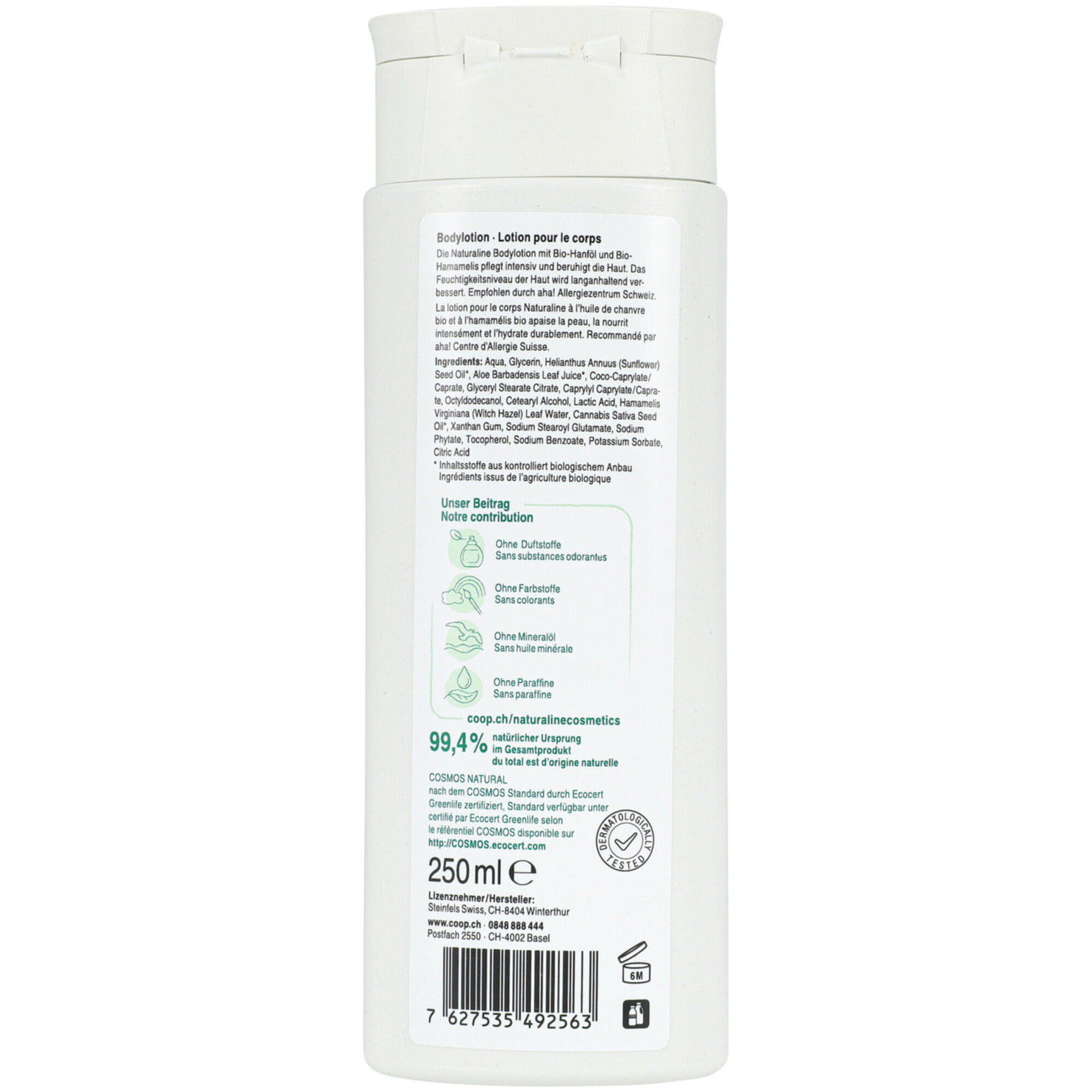 Naturaline Ultra Sensitive Bodylotion