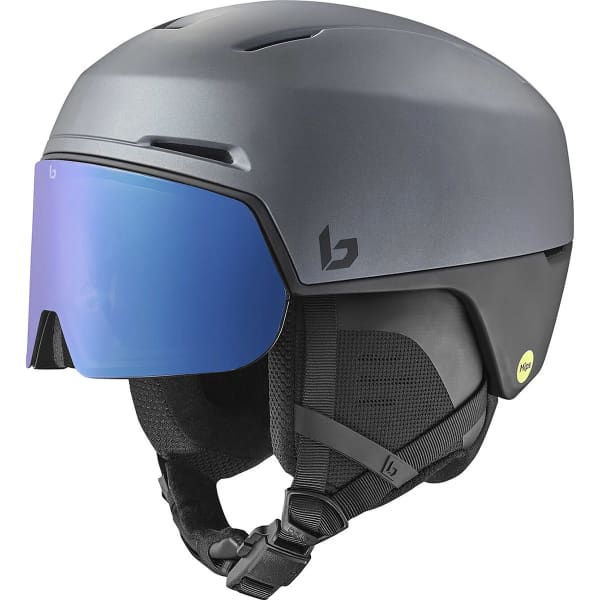 Casque de ski BOLLE X-FUSION MIPS TITANIUM BLACK MATTE PHOTOCHROMIC BLUE