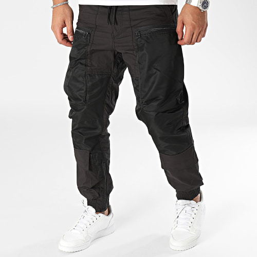 Pantalon Cargo Cuffed Trainer D23672-D308 Noir