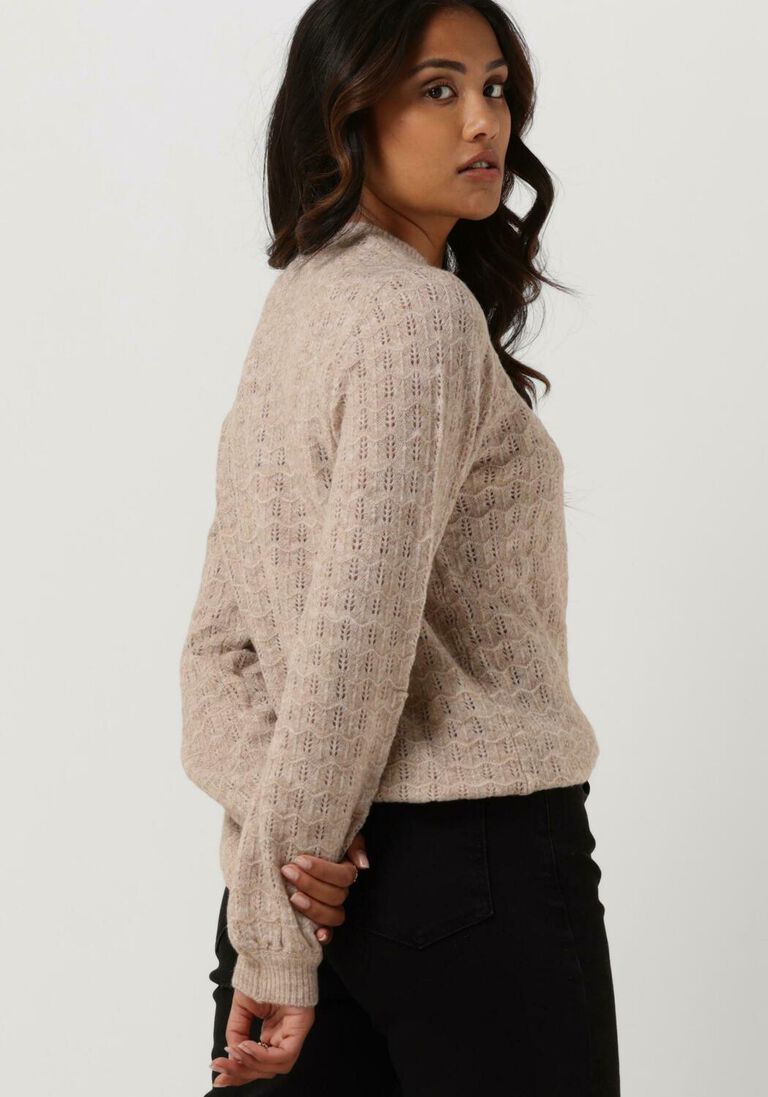 MODSTR\u00D6M beige modstr&ouml;m trui alves o-neck